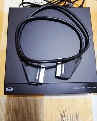 Lettore Dvd  Dvix Mp3 Mpeg4 Trevi