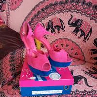 sandali con tacco sm