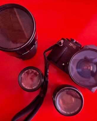 canon f1 new + corredo fotografico