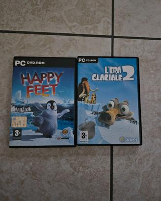 Lotto Giochi PC: L'Era Glaciale 2 + Happy Feet