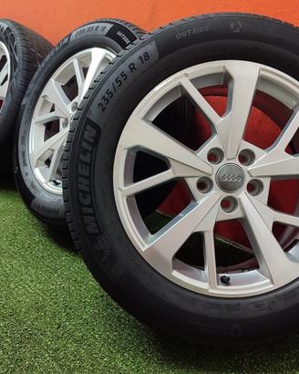 Cerchi Audi Q3 Originali Gomme Estive 235 55 18