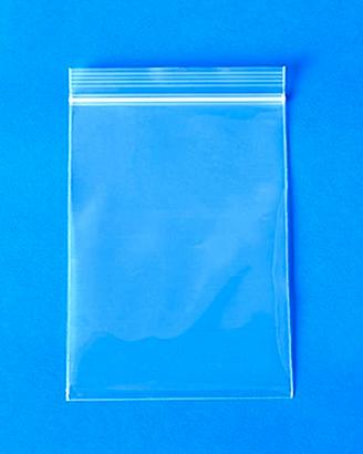 100Pz Bustine Transparenti Chiusura a Zip