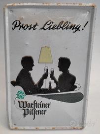 Insegna Tabella pubblicitaria Birrificio Warsteine