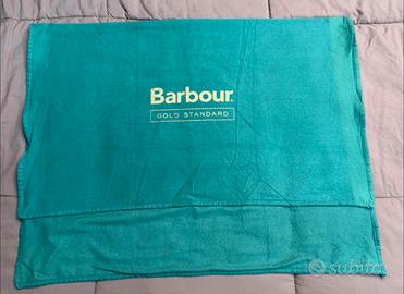 Sacca leggera porta abiti Barbour verde 64x47