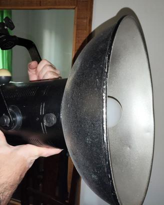 Flash da studio Bowens Mono Silver + 2 ombrelli