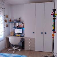 Camera da letto completa,  con letto alla francese