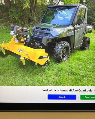 Trincia Falciatutto Rammy 120 Atv Pro