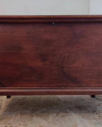 Cassapanca Antica in Legno Massello - Fine '800