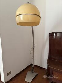 Lampada da terra arco vintage anni '70