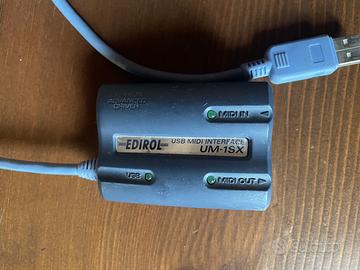 Scheda Audio Midi USB Edirol Roland UM-1SX