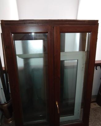 Finestre usate in legno 
