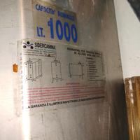 Cisterna in acciaio isi 316 L