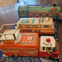 giocattoli di latta antichi