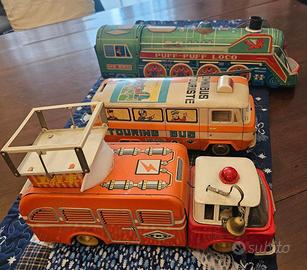 giocattoli di latta antichi