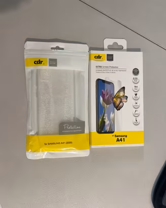 COVER CDR CUSTODIA VETRO SAMSUNG GALAXY A41
