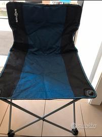 Sedia campeggio pieghevole Brunner