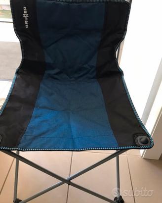 Sedia campeggio pieghevole Brunner