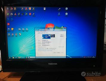 Monitor PC 19 pollici VGA HDMI SCART Toshiba