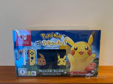 Nintendo switch let’s go Pikachu Completa