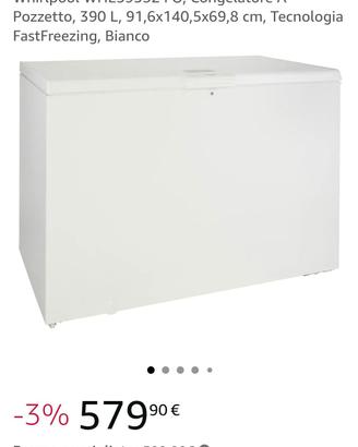 Congelatore a pozzetto WHIRLPOOL 