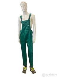 Salopette da lavoro verde Siggi New Extra – Coton