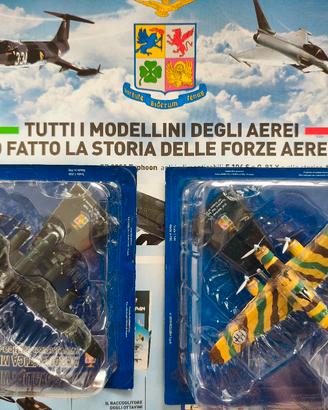 15 MODELLINI AEREI METALLO  AVIAZIONE MILITARE 