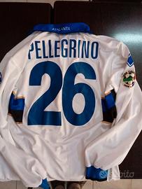 Maglia ATALANTA nº26 calcio indossata Pellegrino