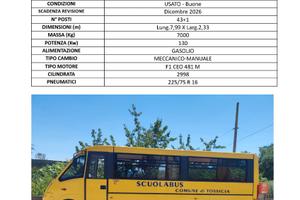 BANDO ALIENAZIONE SCUOLABUS - COMUNE DI TOSSICIA
