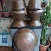 CONCHE DI RAME ANTICHE