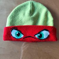 Cappellino Ninja Turtles rosso e verde 