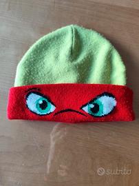 Cappellino Ninja Turtles rosso e verde 