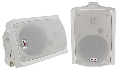 Diffusori coppia 70W bianchi 8ohm, con trasformato