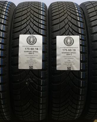 4 GOMME 175 60 18 SEMPERIT A67732