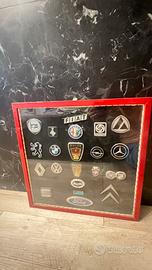 Vintage stemmi auto  rari d’epoca perfetti anni 60
