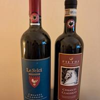 Coppia vini Chianti classico Gallo nero 2002-2013