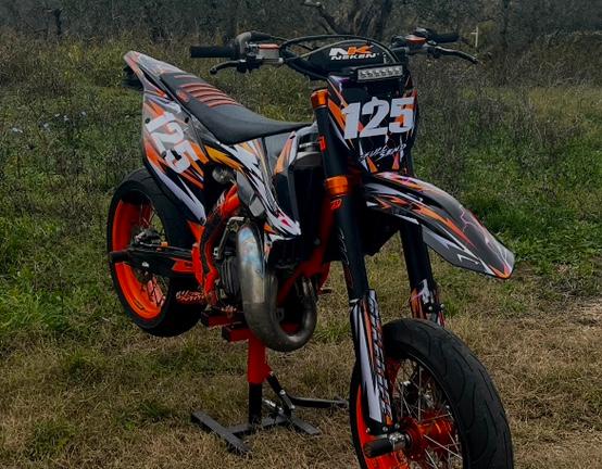 Ktm 125 xc-w motard 2019
