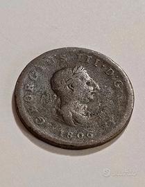 Rara moneta Gran  Bretagna - 1/2 penny  Giorgio