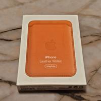 iPhone Leather Wallet Golden Brown