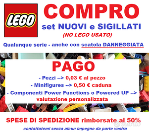 Set LEGO NUOVI e SIGILLATI