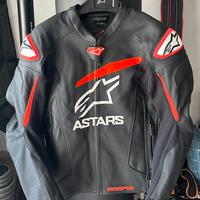 Giacca estiva in pelle Alpinestars taglia 56