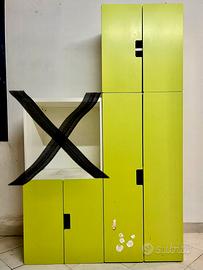 Mobile IKEA STUVA verde lime