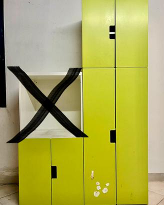 Mobile IKEA STUVA verde lime