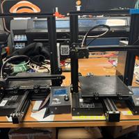 2 stampanti 3D ender 3 e Ender 3 pro