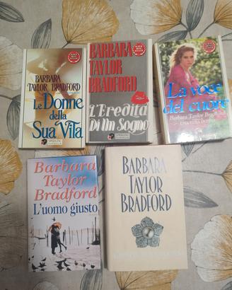 Lotto 5 libri Barbara Taylor Bradford