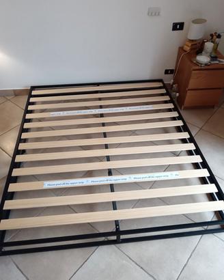 materasso 160x200 e struttura 160x180cm