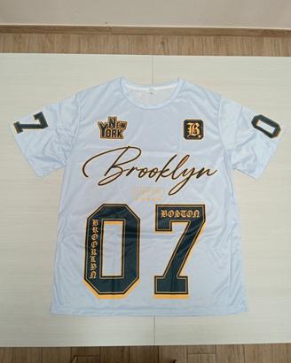 Maglietta T-shirt Brooklyn taglia L uomo 