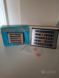 Calendario  perpetuo vintage 