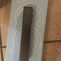 Set doccia ( con miscelatore)  nero spazzolato