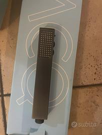 Set doccia ( con miscelatore)  nero spazzolato