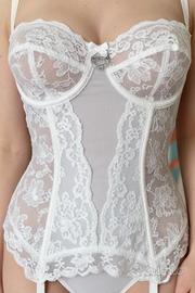 Guepiere Gossard in pizzo bianco 